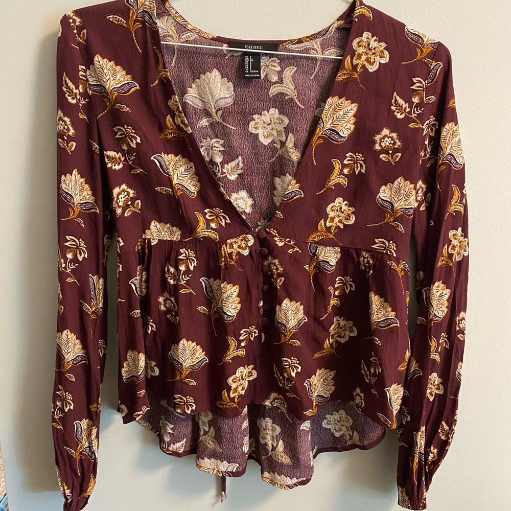 Flowy Floral Blouse